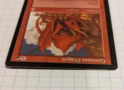 Covetous Dragon NM Rare 80/143 UDS MTG Urza's Destiny Magic the Gathering - Image 3