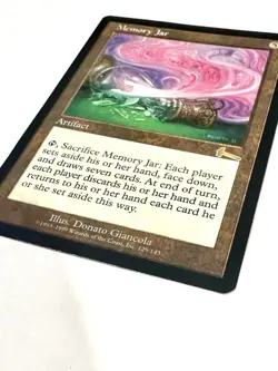 Memory Jar USG Rare Magic the Gathering MTG - Image 4