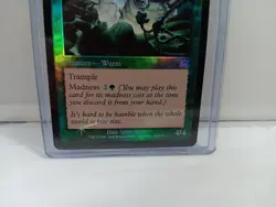Magic The Gathering MTG ARROGANT WURM FOIL Torment LP Lightly Played - Image 3