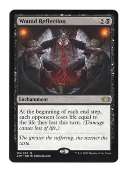 Wound Reflection #113 Regular, English, NM - Double Masters MTG - Image 1