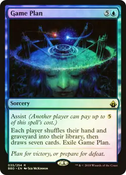 MTG FOIL Game Plan - Battlebond #035 - Image 1