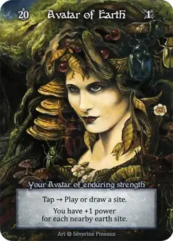 Avatar of Earth - Sorcery Contested Realm - From The Alpha Preconstructed Deck - Image 1