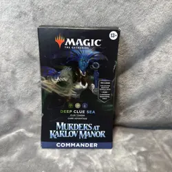 Magic The Gathering: Murders at Karlov Manor-Deep Clue Sea•Commander Set-Sealed - Image 1