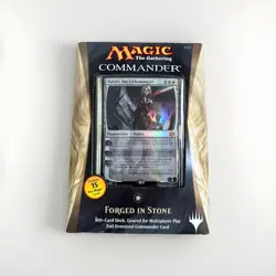 Forged In Stone Magic the Gathering Commander, Complete Set 787799400838 - Image 1