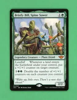 Magic The Gathering MTG Bristly Bill, Spine Sower (Outlaws) 0157 - Image 1