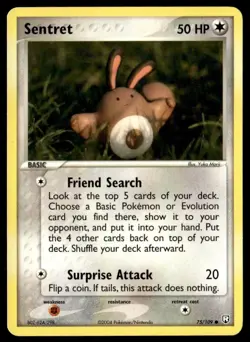 Sentret 75/109 Team Rocket Returns Pokemon LP-EXC BUY 2 CARDS GET 1 FREE!! - Image 1