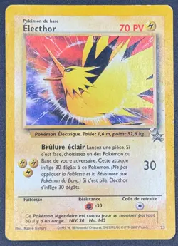 CARTE POKEMON ELECTHOR 23/53 🇫🇷 FR 🇫🇷 PROMO BLACK STAR OF WIZARDS - Image 1