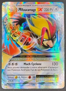 CARTE POKEMON MEGA ROUCARNAGE EX 65/108 🇫🇷 FR 🇫🇷 XY EVOLUTIONS - Image 1