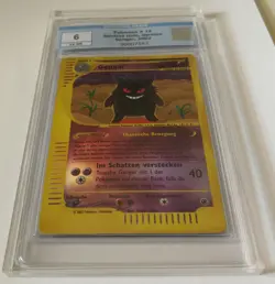 Pokemon Karte 13/165 Gengar Reverse Holo Rare (Expedition 2002) EGS 6 (PSA BGS) - Image 3
