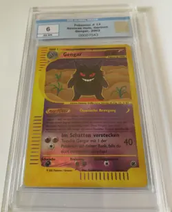 Pokemon Karte 13/165 Gengar Reverse Holo Rare (Expedition 2002) EGS 6 (PSA BGS) - Image 4