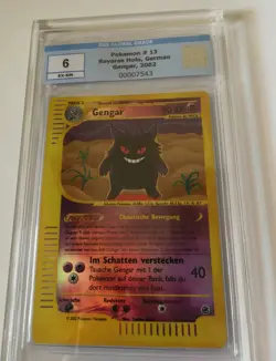 Pokemon Karte 13/165 Gengar Reverse Holo Rare (Expedition 2002) EGS 6 (PSA BGS) - Image 5