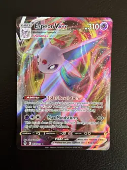Espeon Psiana VMAX Fullart Alt Art Drachenwandel 065/203 Pokemon Karten Sammlung - Image 1