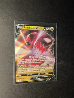 Regidrago V 135/195 Silberne Sturmwinde Deutsch NM Pokemon - Image 3