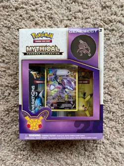 2016 Pokemon Mythical Pokemon Collection Box - Genesect - Factory Sealed Box - Image 1