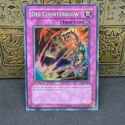 Yugioh Des Counterblow AST-107 Super Rare 1st Edition NM - Image 1