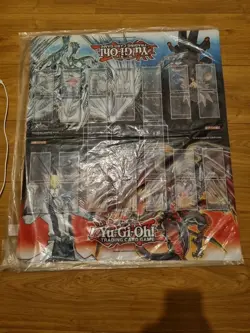 YUGIOH 5DS 2 PLAYER DOUBLE PLAYMAT STARDUST DRAGON RED DRAGON ARCHFIEND SEALED - Image 2