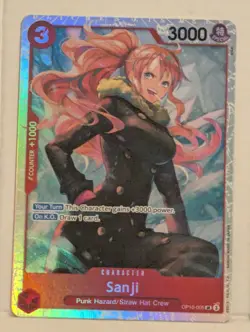 Sanji OP10-005 Royal Blood Foil FREE SHIPPING NEAR MINT - Image 1