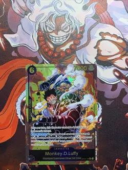 One Piece Monkey.D.Luffy Alt Art OP10-118 SEC Rare English Royal Blood IN USA - Image 1