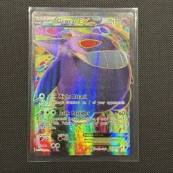 Pokemon Gengar EX Full Art Holo Ultra Rare Card XY-Phantom Forces 114/119 - Image 1