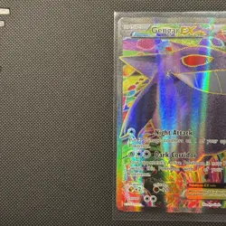 Pokemon Gengar EX Full Art Holo Ultra Rare Card XY-Phantom Forces 114/119 - Image 2
