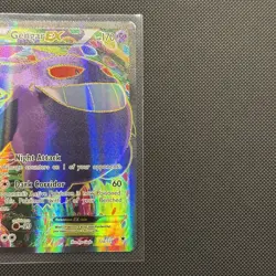 Pokemon Gengar EX Full Art Holo Ultra Rare Card XY-Phantom Forces 114/119 - Image 4
