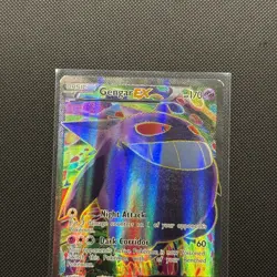 Pokemon Gengar EX Full Art Holo Ultra Rare Card XY-Phantom Forces 114/119 - Image 5