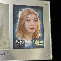 2004 Inkworks Buffy The Vampire Slayer #70 YELLOW FRONT Card Printing Plate - Image 4