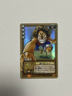 ONE PIECE CARD GAME CARDDASS DAVY FIGHT LUFFY HOLO FOIL LUFFY CARD - Image 1