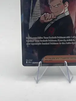 Pokemon SV10: Destined Rivals Card 225/182 Team Rocket's Giovanni Ultra Rare - Image 4