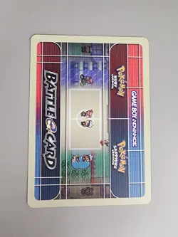 Bug Maniac Irvin 2003 Pokemon Game Boy Advance GBA Battle E-Reader Card RARE - Image 3