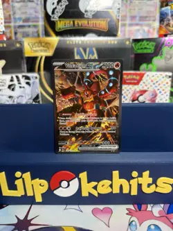 Volcanion EX 182/159 Pokemon TCG Journey Together Special Illustration Card - Image 1
