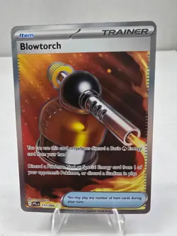 Pokemon Card TCG: Blowtorch 117/094 Phantasmal Flames Ultra Rare Trainer NM - Image 1