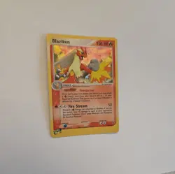 Blaziken - 3/109 - Pokemon Ruby & Sapphire Holo Card Battle Stadium - Image 1