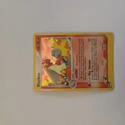 Blaziken - 3/109 - Pokemon Ruby & Sapphire Holo Card Battle Stadium - Image 3