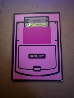 Gameboy Lenticular Pikachu Rare Eif Origins 4.0 Pokemon non-TCG card - Image 2