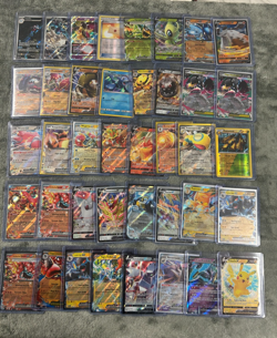 Lot Of 40 Random English EX, IR, V, etc. Pokemon Cards From Various Sets #2 - Image 1