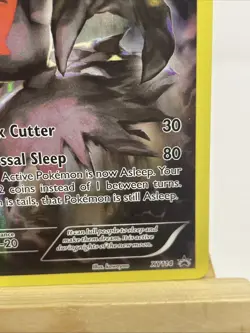 2016 Pokemon TCG Darkrai Holo Full Art Black Star Promo Card XY114 LP - Image 4