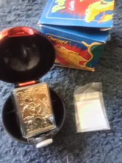 3 Pokemon 24kt Plated Cards with cert and Boxes - Image 2