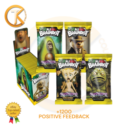 Skifidol Italian Brainrot Cosmic Hallucination Box 24 Sachets 14 Cards NEW - Image 1