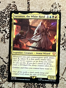 Saruman, the White Hand - The Lord of the Rings - 8 - #Near Mint Foil - Image 1