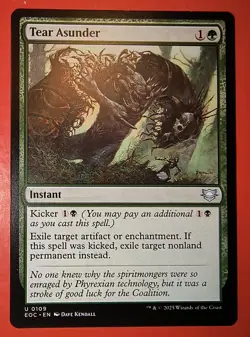 MTG, EDGE OF ETERNITIES, TEAR ASUNDER #0109, UNCOMMON, REGULAR, EOC - Image 1
