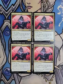 4x Indulging Patrician - NM/M TDC MTG Magic - Image 1