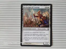 Magic: The Gathering - Born of the Gods ~ Uncommon ~ Archetype of Courage - Image 1