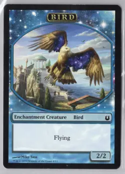 1x Bird Token 4/11 - Born of the Gods - Near Mint - Image 1