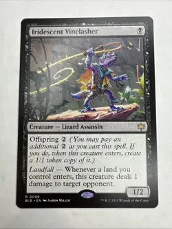 Iridescent Vinelasher Bloomburrow Regular - Image 1