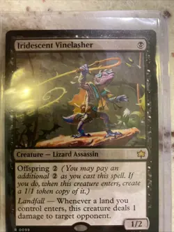 Iridescent Vinelasher Bloomburrow Regular - Image 1