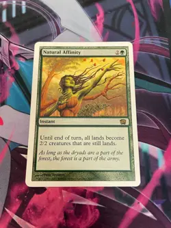 MTG - NATURAL AFFINITY - RARE - 8TH EDITION - LP - Image 1