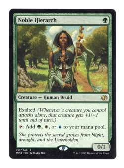 Noble Hierarch - Modern Masters 2015 (MM2) near mint regular mtg - Image 1