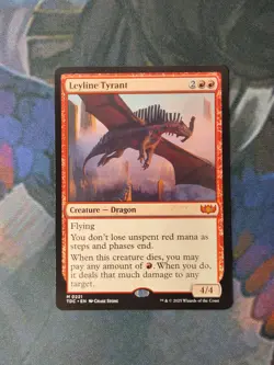 Leyline Tyrant | 7% Off 2+ | Dragonstorm | NM | MTG - Image 1