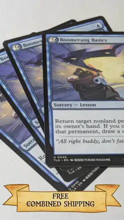 4x Boomerang Basics Avatar: The Last Airbender Regular - Image 1